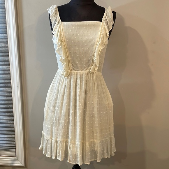 Altar'd State Dresses & Skirts - Altar’d State Off White Mini Dress (NEW)